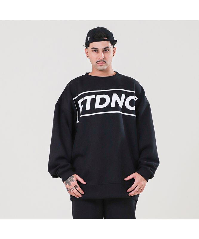 MOLETOM OMBRO LARGO FTDNC BLACK M MOLETOM OMBRO LARGO FTDNC BLACK M