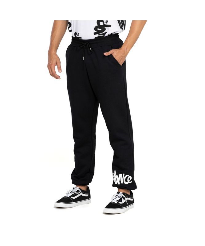 CALÇA MOLETOM PRETA FITDANCE GG