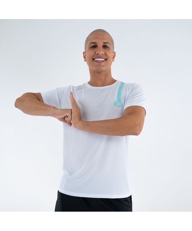CAMISETA POLI FITDANCE BRANCO M
