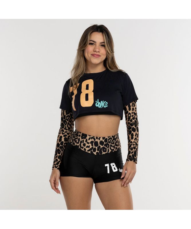 CROPPED POLI FITDANCE PRETO G CROPPED POLI FITDANCE PRETO G