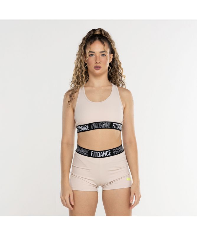 TOP ELASTICO FITDANCE AREIA P TOP ELASTICO FITDANCE AREIA P
