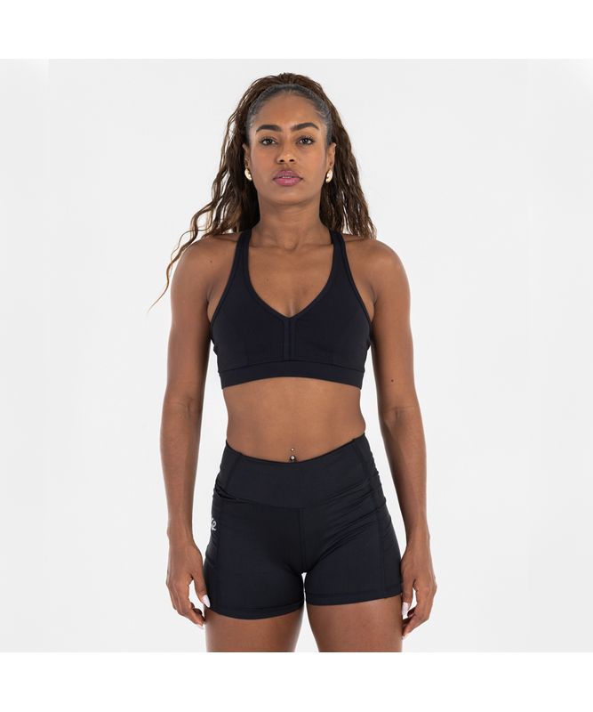 TOP NADADOR BASIC FITDANCE PRETO P