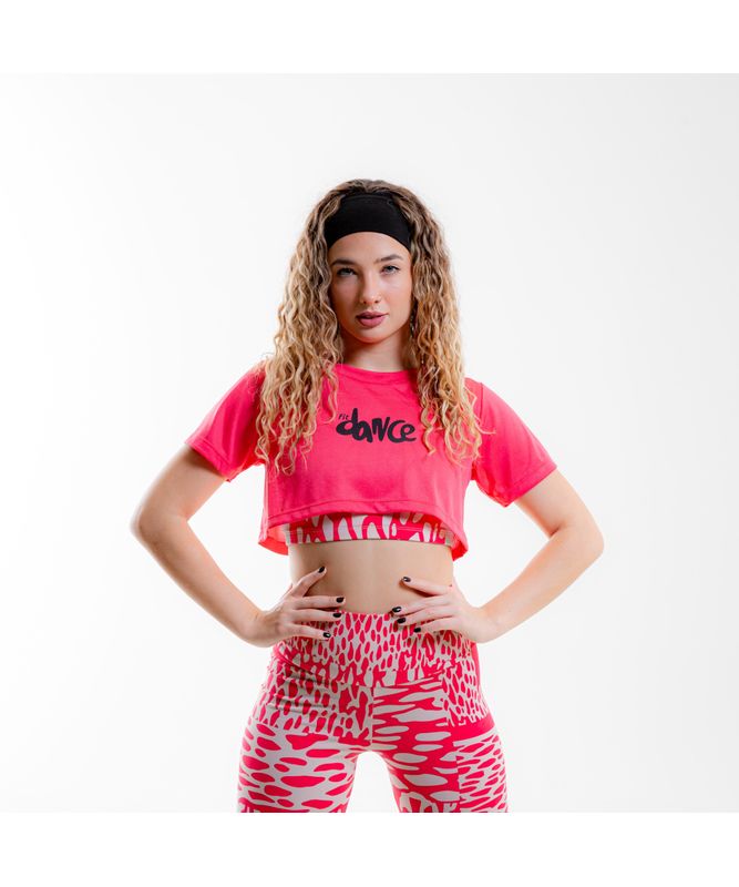 CROPPED POLI FITDANCE ROSA M