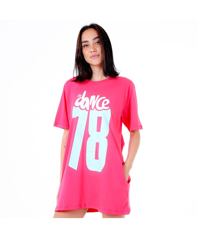 VESTIDO 78 FITDANCE ROSA P