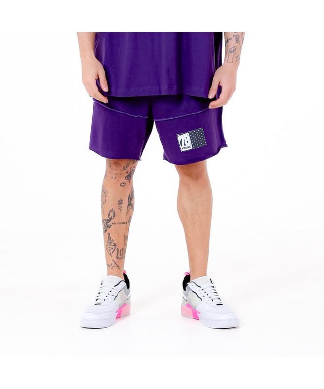 BERMUDA RECORTES FTDNC ROXA M