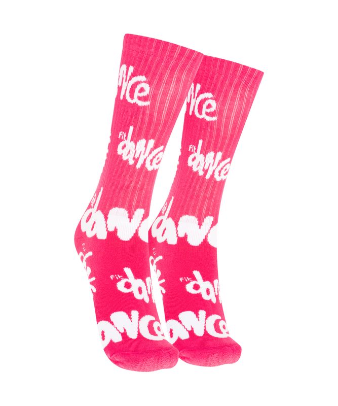 MEIA FULL PRINT FITDANCE ROSA MEIA FULL PRINT FITDANCE ROSA