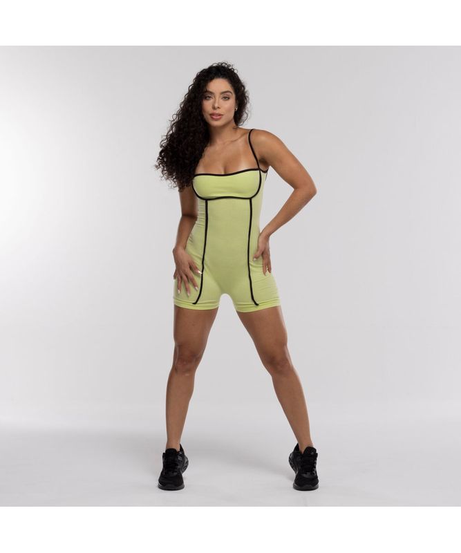 MACACÃO VIÉS FITDANCE CITRUS P