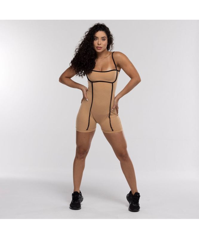MACACÃO VIÉS FITDANCE FENDI G