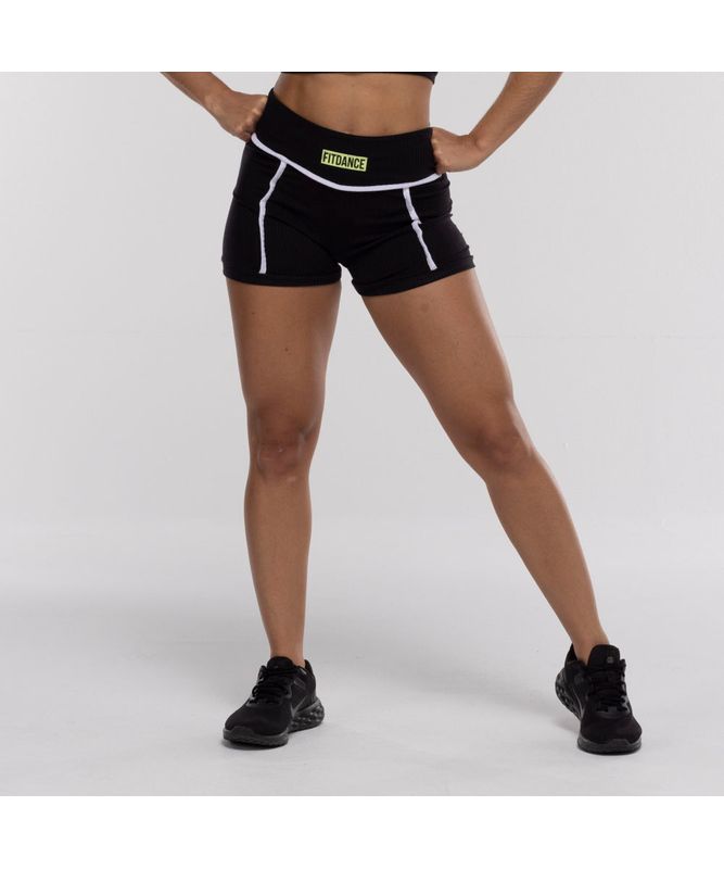 SHORTS VIES FITDANCE PRETO P
