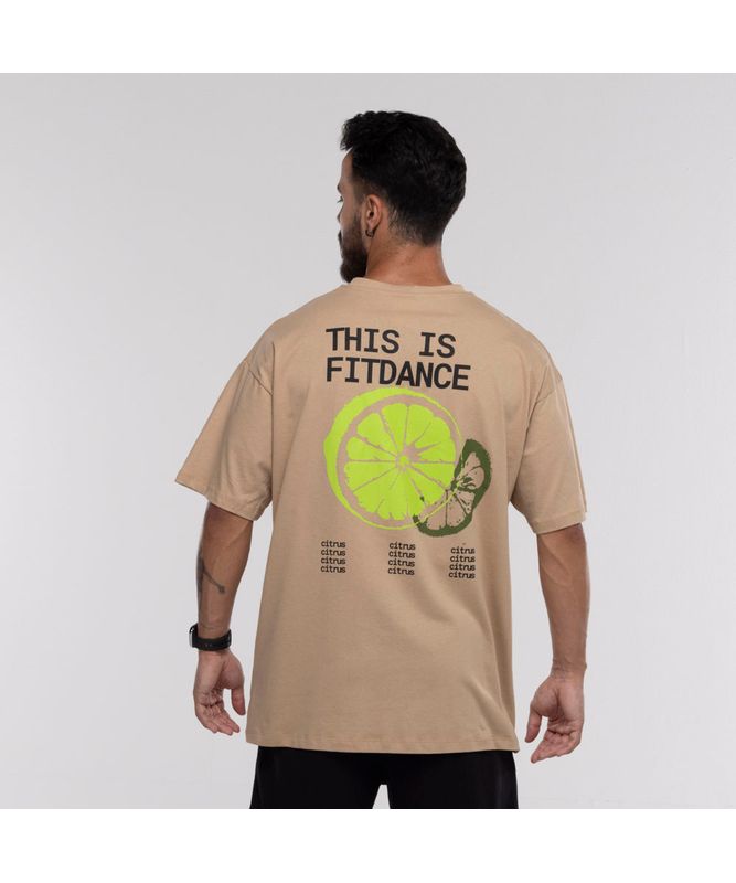 CAMISETA OVERSIZED LEMONADE FITDANCE FENDI G