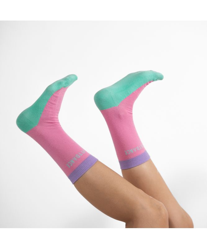 MEIA ROSA FITDANCE CANDY