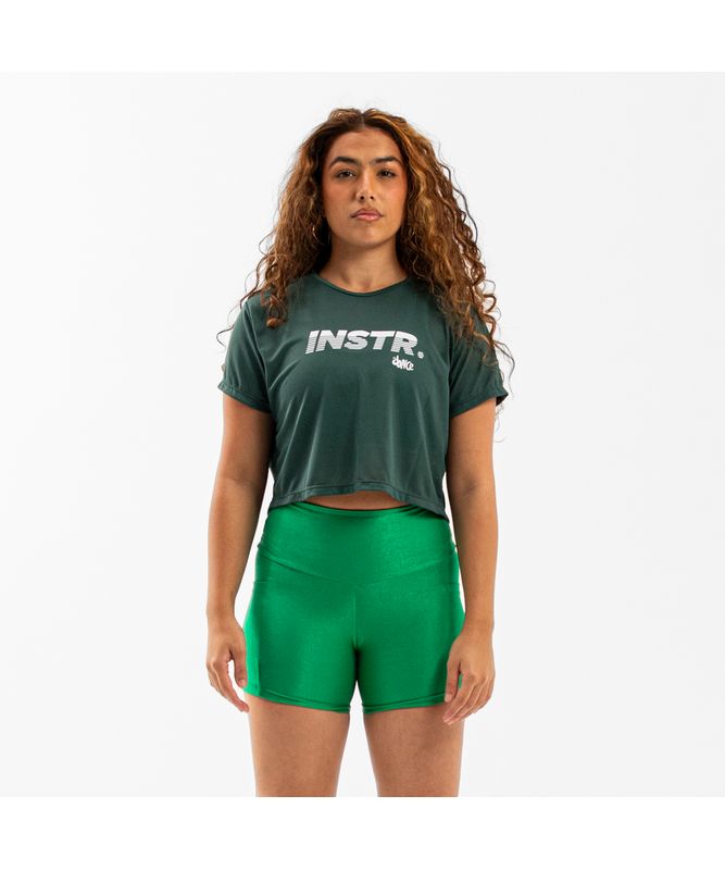 CROPPED FITDANCE CHROMA VERDE P