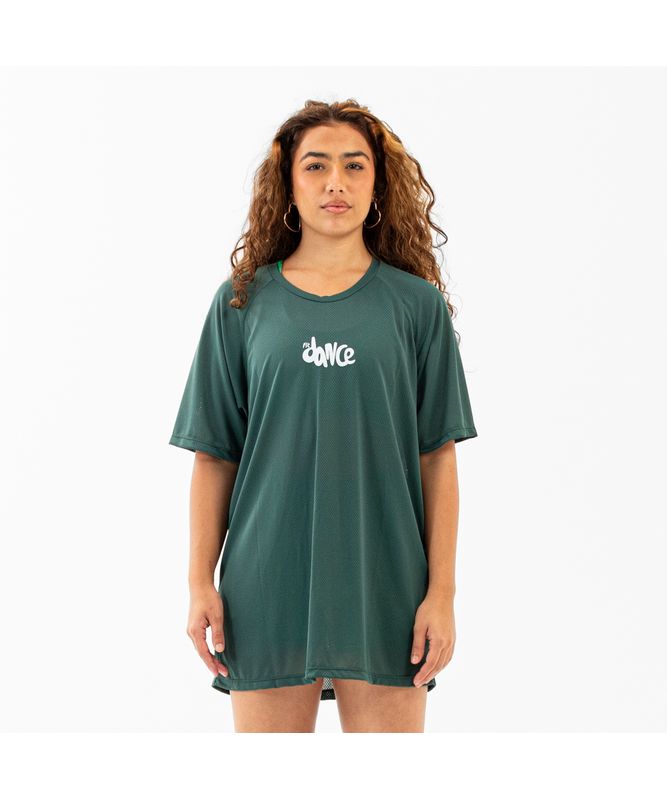 CAMISETA RAGLAN FITDANCE CHROMA VERDE G
