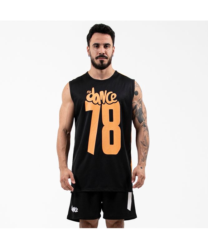 REGATA MACHÃO BEATS FITDANCE PRETO M