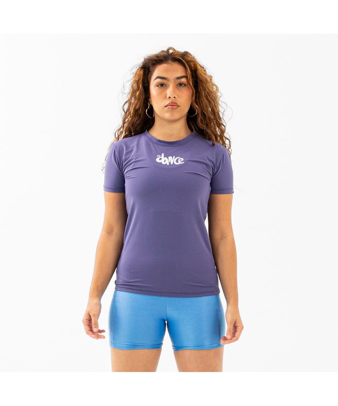 BABY LOOK FITDANCE CHROMA AZUL M BABY LOOK FITDANCE CHROMA AZUL M