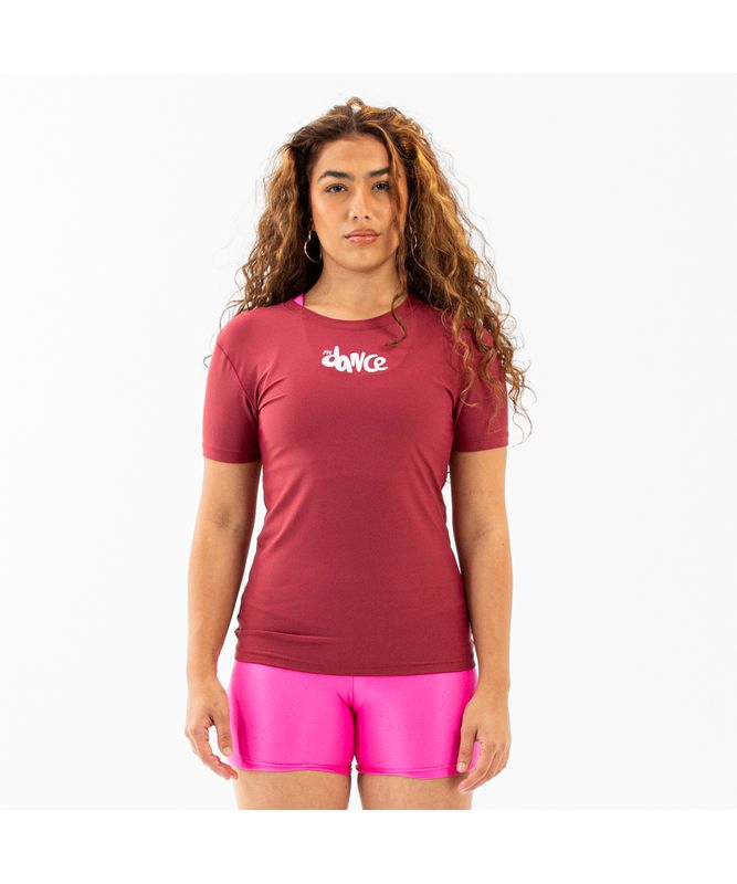 BABY LOOK FITDANCE CHROMA VINHO GG