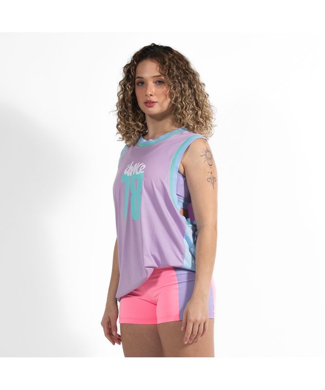 REGATA BASQUETE FITDANCE CANDY Tamanho:G REGATA BASQUETE FITDANCE CANDY Tamanho:G