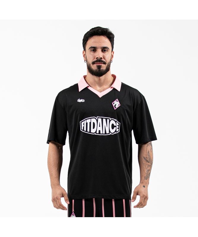 POLO FUTEBOL FITDANCE SPORT PRETO Tamanho:P