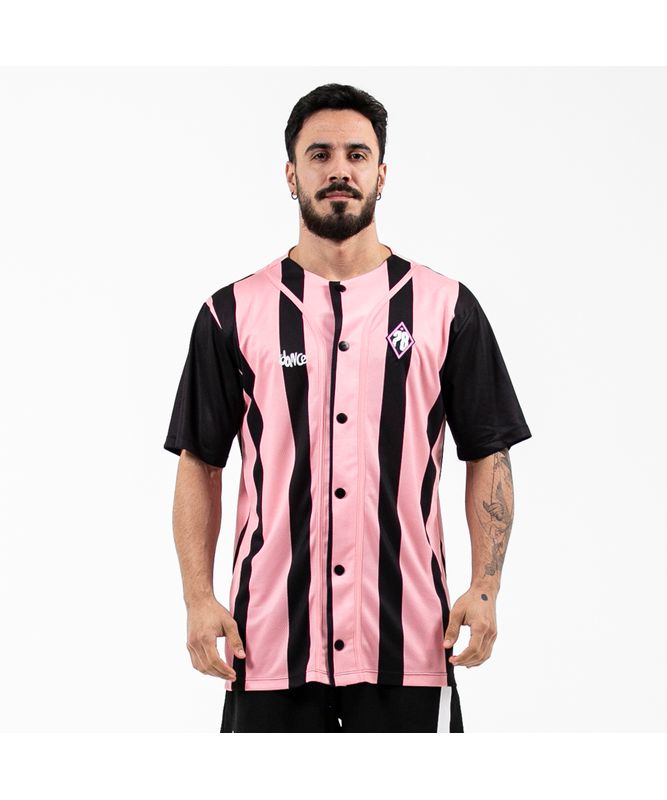 CAMISA BASEBALL FITDANCE SPORT PRETO Tamanho:P CAMISA BASEBALL FITDANCE SPORT PRETO Tamanho:P