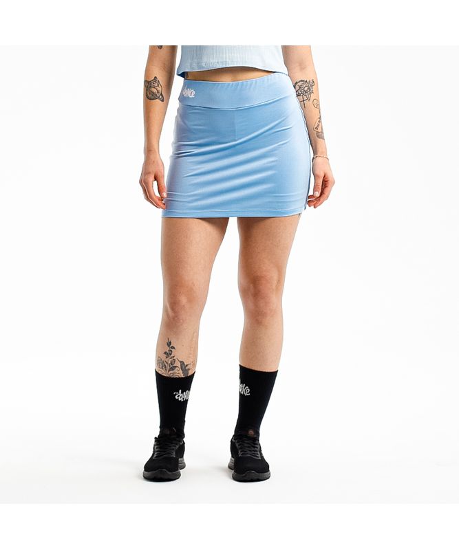 SHORTS SAIA VIÉS FITDANCE AZUL Tamanho:P SHORTS SAIA VIÉS FITDANCE AZUL Tamanho:P