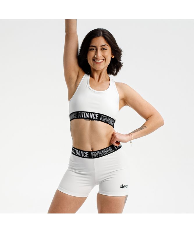 TOP CLASSIC NADADOR FITDANCE WHITE Tamanho:P
