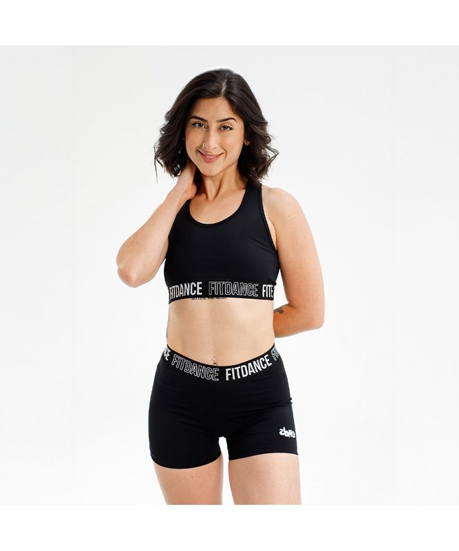 TOP CLASSIC NADADOR FITDANCE BLACK Tamanho:P TOP CLASSIC NADADOR FITDANCE BLACK Tamanho:P