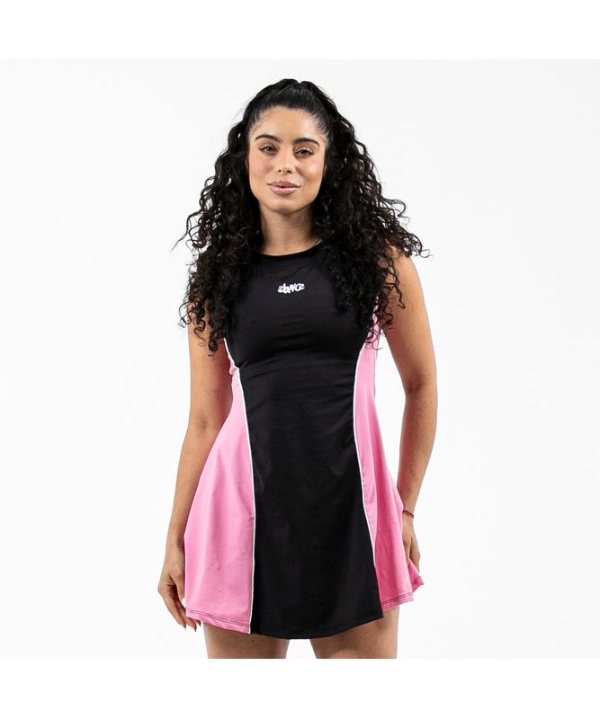 VESTIDO TENNIS FITDANCE SPORT PRETO Tamanho:P
