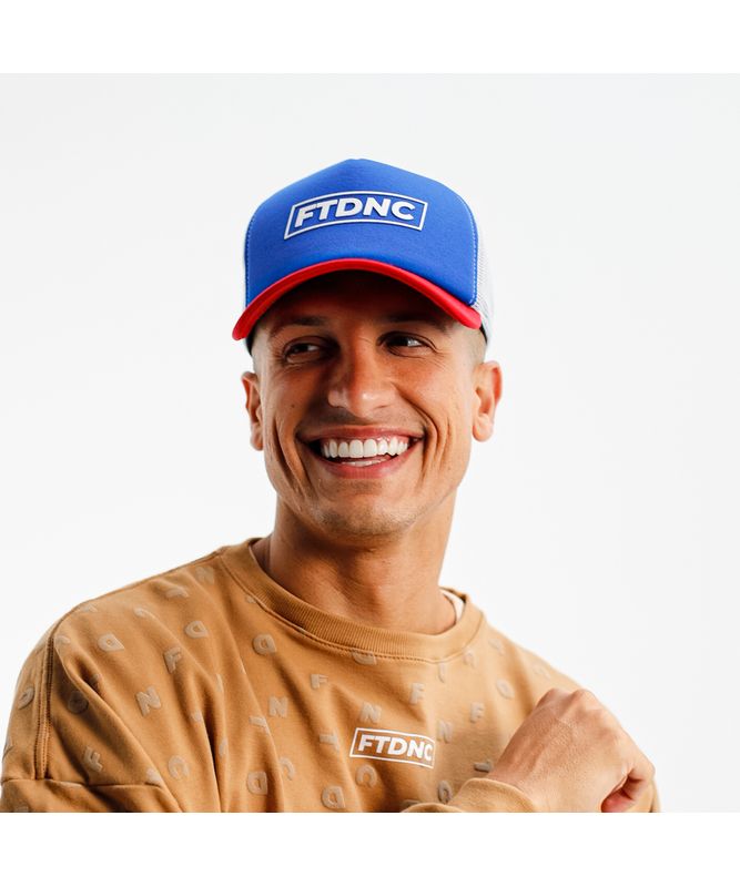 BONÉ TRUCKER FTDNC AZUL